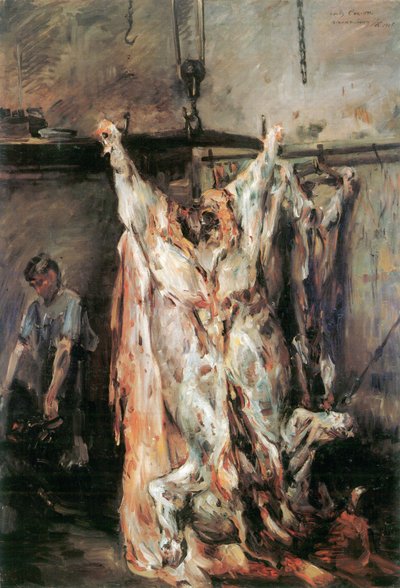 Geschlachteter Ochse von Lovis Corinth